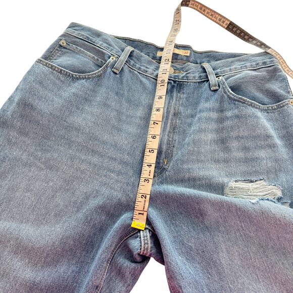 Levi’s ‘94 Baggy Straight Leg Wide Leg Distressed Women’s 32 Size 14 Mid-Rise - Picture 16 of 16
